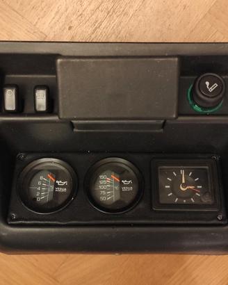 Strumentazione aggiuntiva Fiat 126 Giannini
