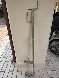 Parapetto zincato per edilizia