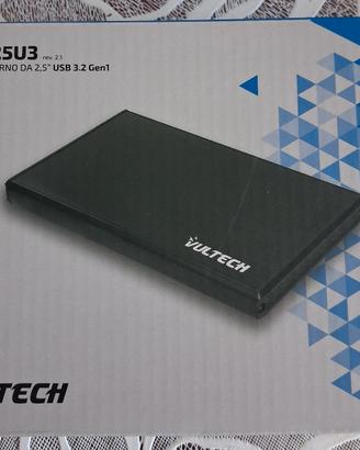VulTech GS-25U3 Box Esterno 2.5", HDD, Sata, USB 3