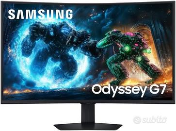 Samsung Monitor Gaming Odyssey G7 Curvo 37" - NEW