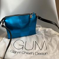 Borsa blu elettrico GUM Gianni Chiarini