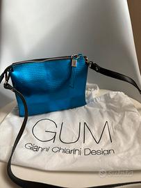 Borsa blu elettrico GUM Gianni Chiarini