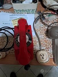 Telefono Vintage Rosso a disco - Siemens Safnat S6