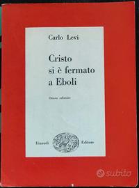 CARLO LEVI-CRISTO SI E' FERMATO AD EBOLI-1947