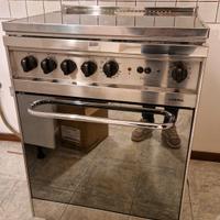 Cucina LOFRA 4 fuochi + Forno – Acciaio Inox