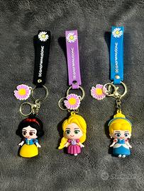 Portachiavi DisneyBiancaneve Rapunzel Cenerentola