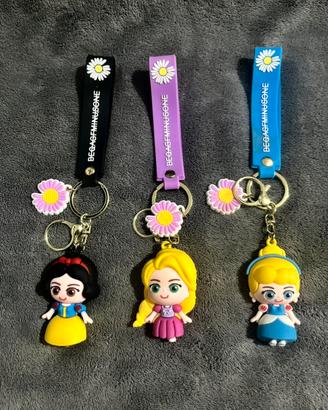 Portachiavi DisneyBiancaneve Rapunzel Cenerentola