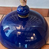 lampada del 900 in ceramica policroma 