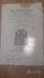 Lettera dal segretario reale di italia a l re