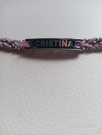 bracciale personalizzato Cristina 