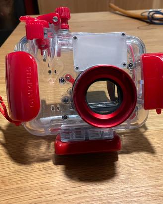 Fotocamera sub con scafandro