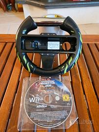 volante wii Monster Jam + gioco 