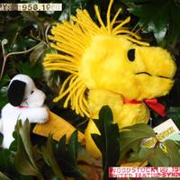 VINTAGE 70 Woodstock bean bag SNOOPY clip Peluche