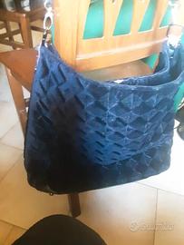 Borsa in velluto nero