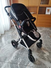 Passeggino 3 in 1 + Dondolo + Box per bambini 