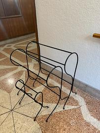 Porta asciugamani vintage in ferro battuto