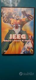dvd jeeg contro I mostri di roccia 