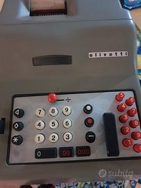 registratore di cassa olivetti vintage