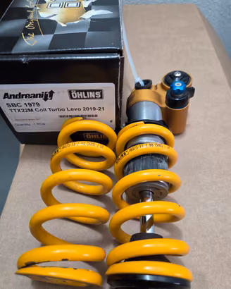 ammortizzatore ohlins per turbolevo 
