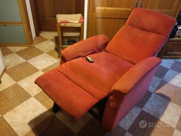 poltrona elettrica per anziani 
