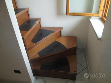 SCALA ALBINI & FONTANOT in legno pregiato