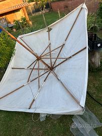 Ombrellone  in legno, 4 × 3