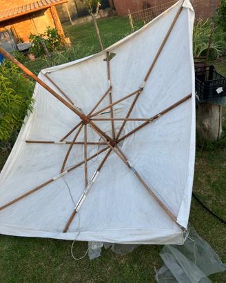 Ombrellone  in legno, 4 × 3