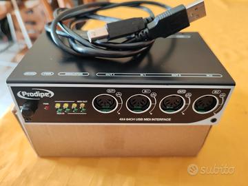 expander midi PRODIPE 4i4o - 4X4 USB interfaccia