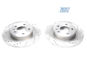 DISCHI FRENO FORATI E SCANALATI PER MAZDA