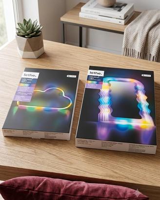 Lotto Luci LED Lethe Nuove - Lampada Neon Nuvola +