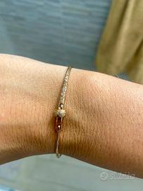 Bracciale oro Dodo con diamanti