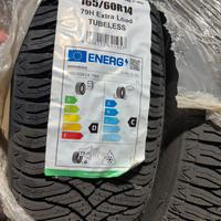 Set Gomme nuove 165/60R14 4stagioni