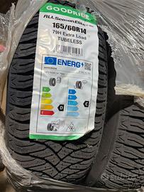 Set Gomme nuove 165/60R14 4stagioni