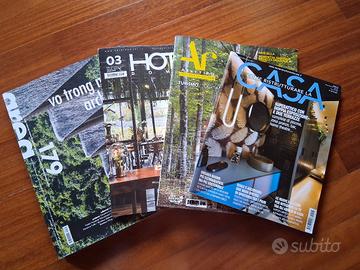 Set 4 riviste di architettura