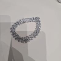 Braccialetto diamantato, uomo/donna