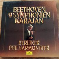 Cofanetto vinili 33 giri Beethoven 9 sinfonie