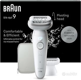 Braun Silk-épil 9 Epilatore Elettrico Donna Con Te