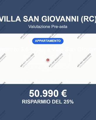 Immobile in asta di 96 m² a Villa San Giovanni