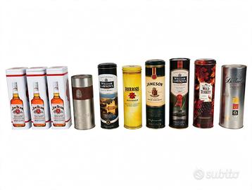 Scatole whisky da collezione 