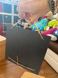 10 lavagnette in ardesia nere per matrimoni eventi