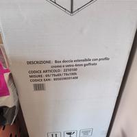 box doccia 