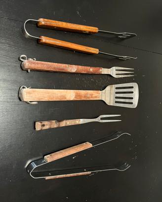 Set utensili griglia/ barbecue