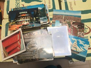 Lotto di piu' di 200 cartoline alla rinfusa