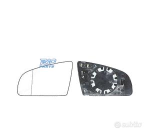 VETRO SPECCHIO BASE SINISTRO AUDI A3 8P 03-08