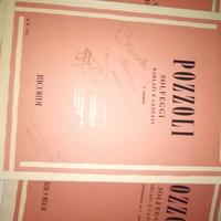 28 libri per lo studio del pianoforte e solfeggio 