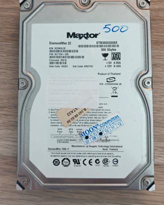 hard disk 500