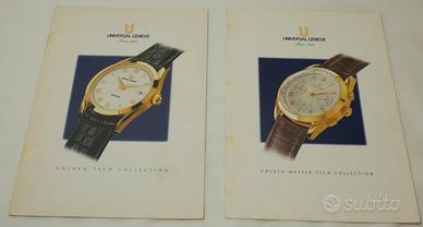 Quattro Cataloghi Orologi Universal Geneve 1995