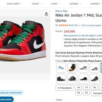 Nike Air Jordan 1. Limited Edition - n. 38