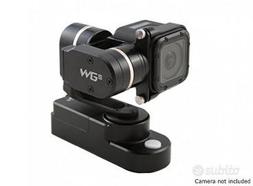 stabilizzatore gimbal GoPro + 4 batterie + caricat