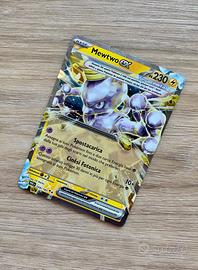 Carta Pokemon originale rara Mewtwo Ex 058/182